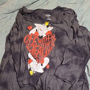 Disney Villains Graphic Long Sleeve Shirt